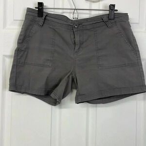 Prana Women's Gray Utility Shorts
